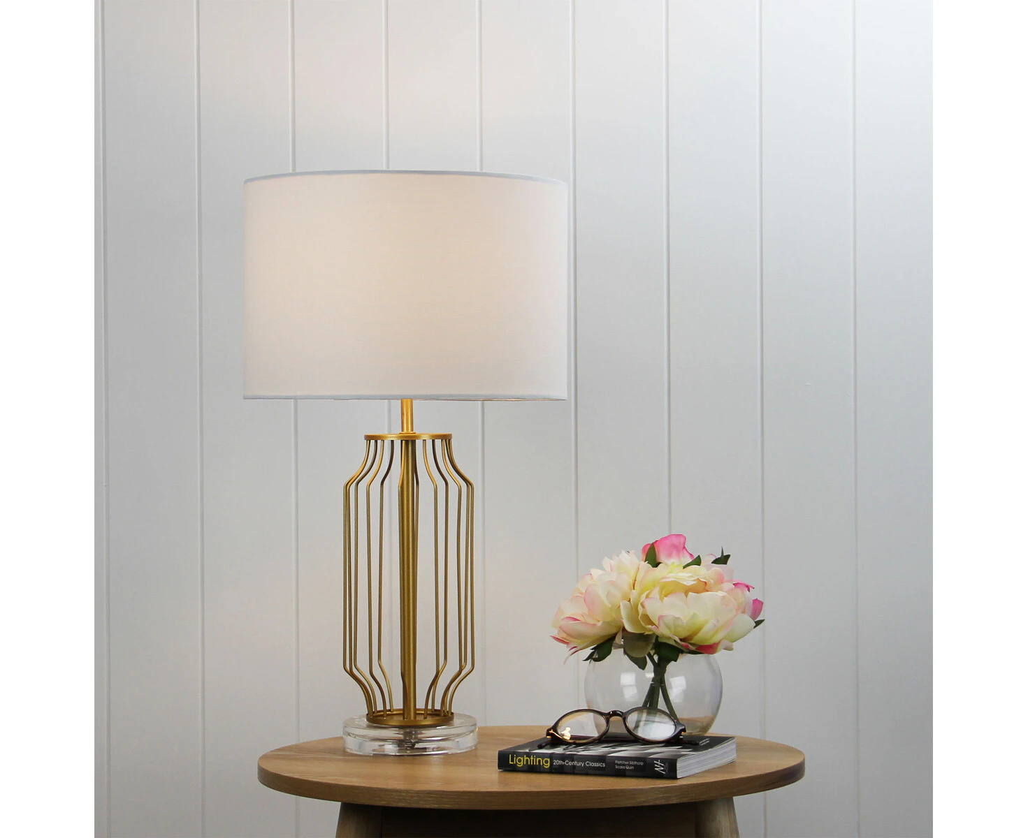 Gold Complete Metal Table Lamp