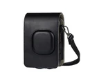 Storage Bag Wear-resistant Dust-proof Camera Storage Case with Shoulder Strap for Fujifilm-Insta Mini Liplay - Black