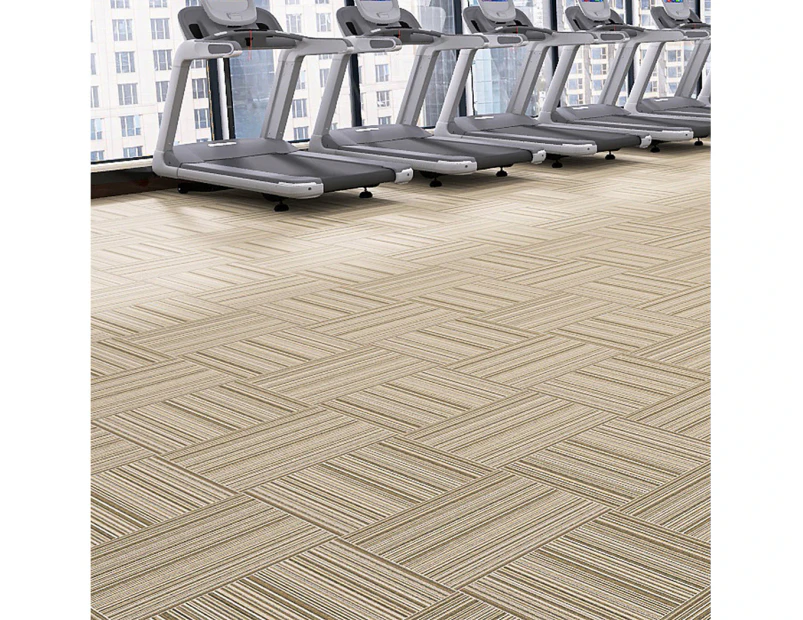 Marlow 20x Carpet Tiles 5m2 Box Heavy Commercial Retail Office Gym Flooring