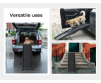 Pawz Dog Ramp Pet Car Suv Travel Stair Step Foldable Portable Lightweight Ladder