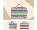 13.3/15.6 inch Floral Print Ethnic Style Laptop Carry Bag Sleeve for Macbook - A7