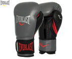 Everlast Unisex 12oz Powerlock Training Gloves - Grey/Black/Red