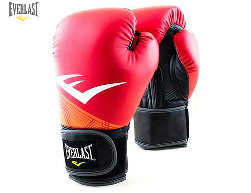 Everlast Pro Style Size 12oz Power Boxing Glove - Red/Black
