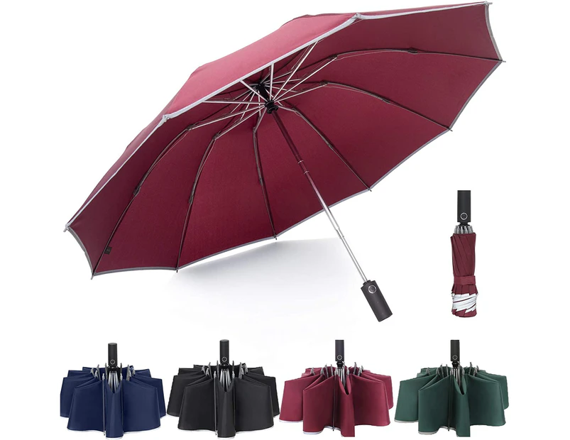 Windproof Inverted Umbrella, Upside Down Inverted Umbrella For Rain, Travel Umbrella, Auto Open And Close