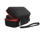 Double Zipper Shockproof Carrying Case Bluetooth-compatible Speaker Storage Box Audio Accessories for EMBERTON-Black-1