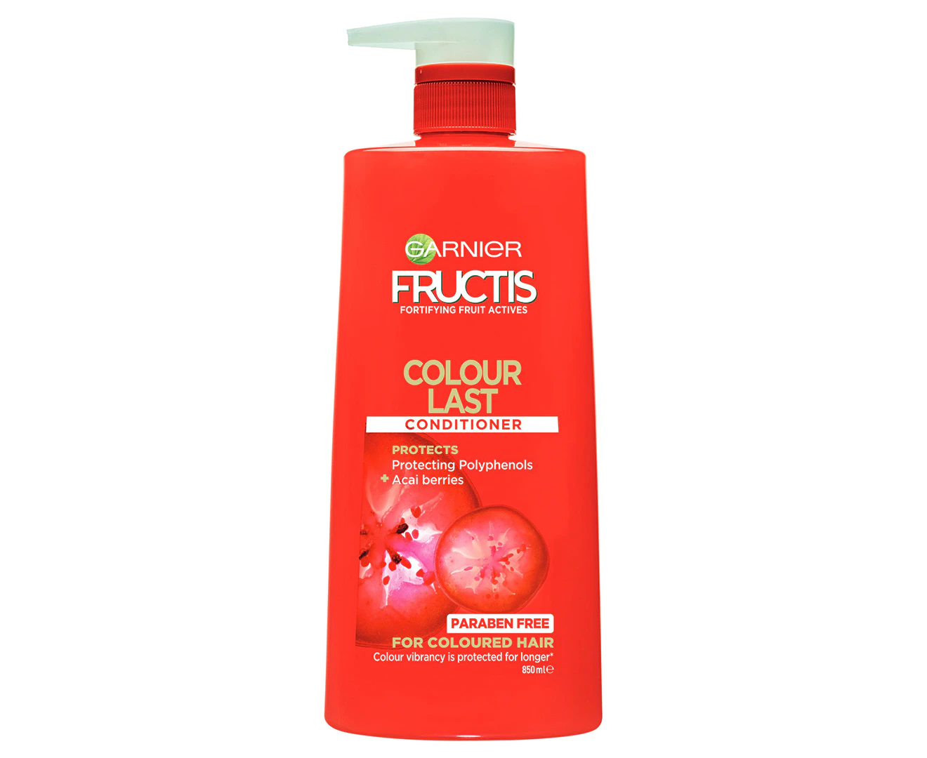 Garnier Fructis Colour Last Paraben Free Conditioner 850mL