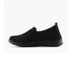 Womens Bellissimo Laken Black Slip On Sneaker Shoes Synthetic - Black