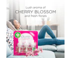 3 x Air Wick Cherry Blossom Pure Scented Oil Diffuser Refills 19mL