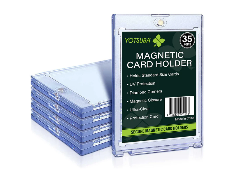 Magnetic Card Holder 35pt standard size card UV protection Magnetic Close