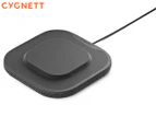 Cygnett 15W PowerBase III Wireless Desk Charger - Black