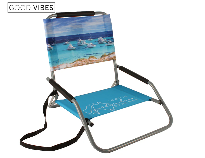 Good Vibes Destination Folding Beach Chair - Rottnest