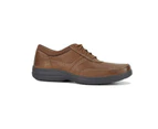 Hush Puppies Mens Elkhound MT Oxford Nubuck Leather Shoes Casual Bounce 2.0 - Brown