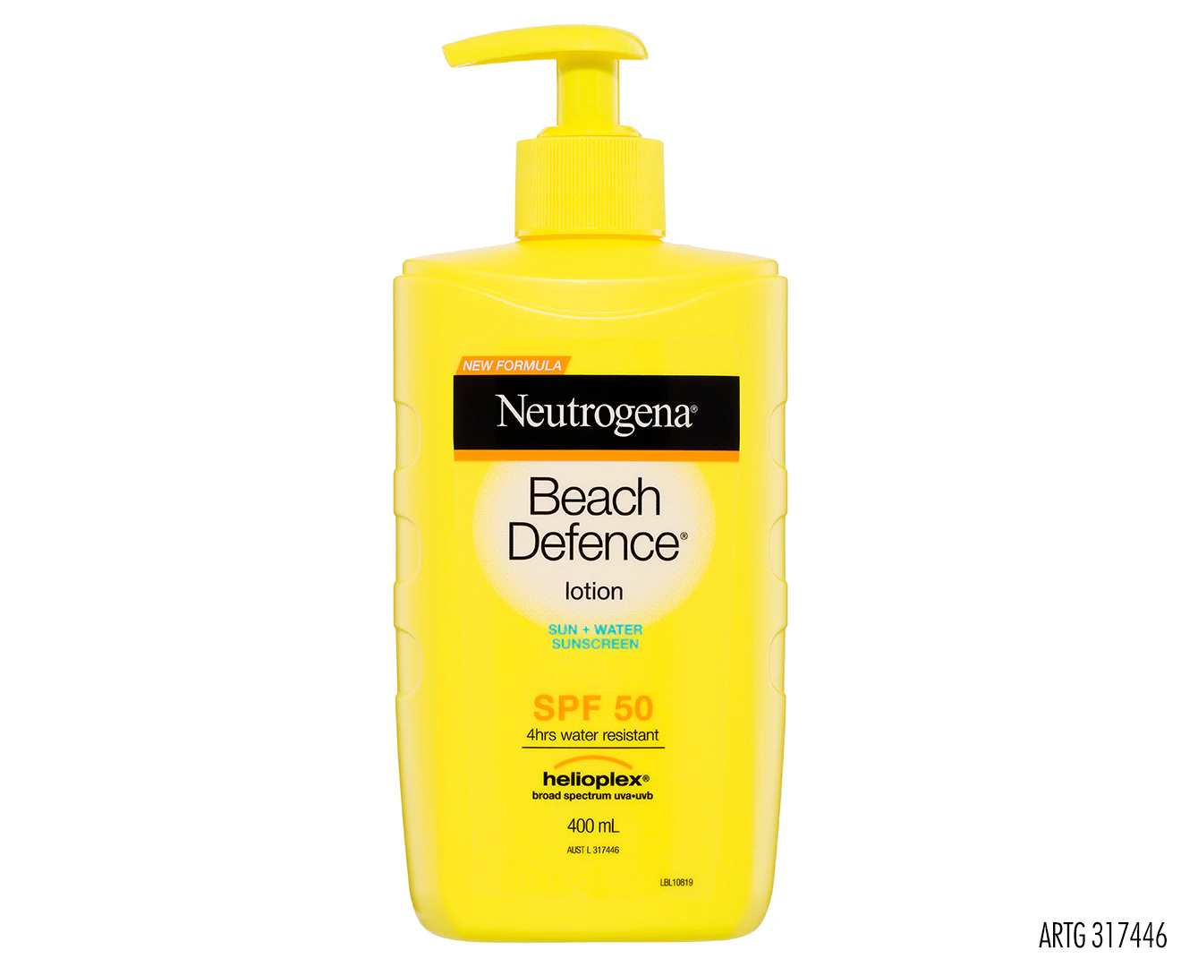 Neutrogena Beach Defence Lotion Sun & Water Sunscreen SPF50 400mL