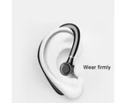 Bluetooth headset wireless earphones hands-free headset Compatible with iPhone-black