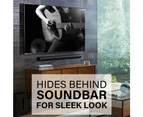 Sanus Extendable Soundbar Wall Mount Bracket For Sonos Arc In White (WSSAWM1-W2)
