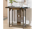 Bamboo console table/ hall table