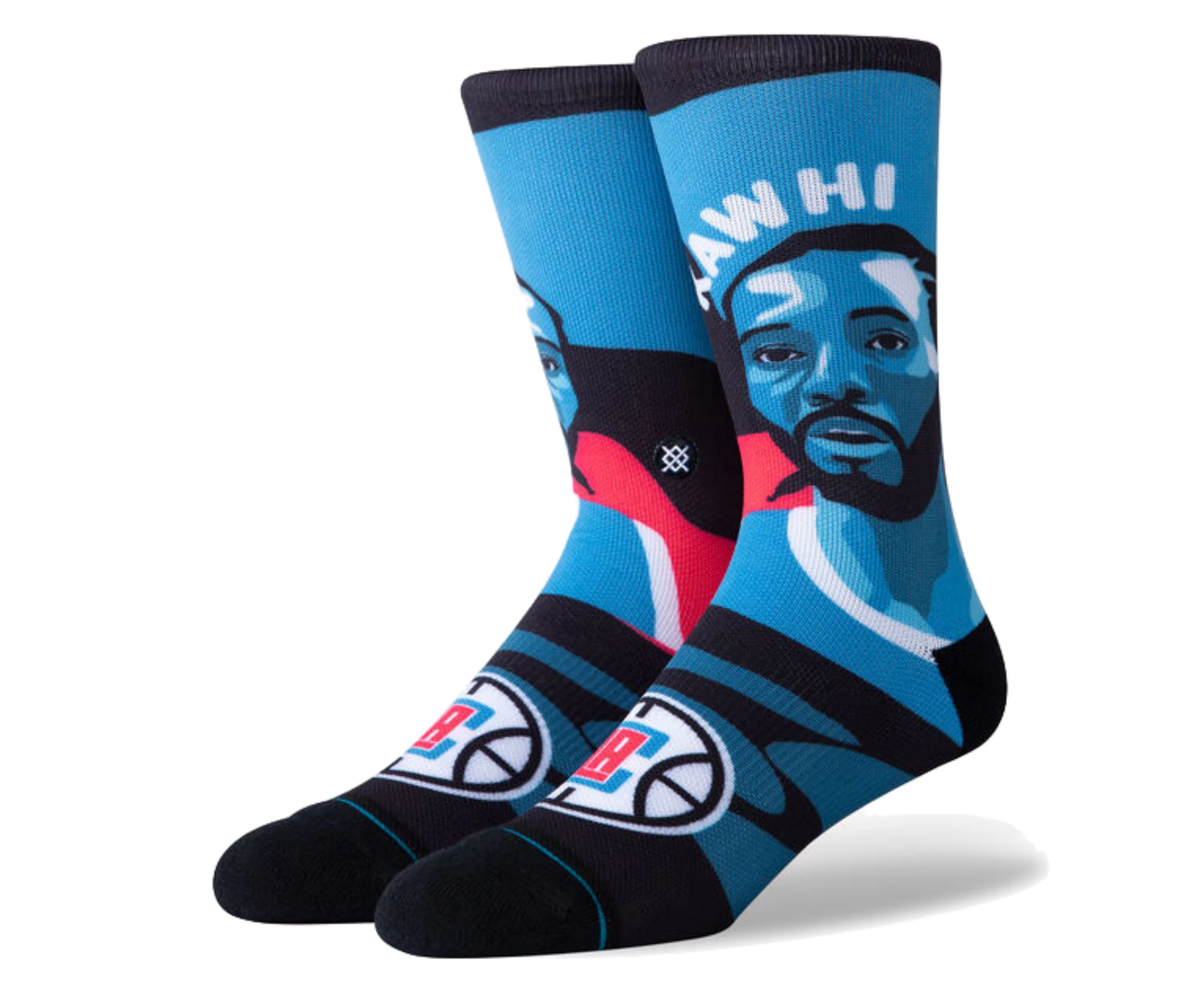 Stance Men's NBA Kawhi Leonard Clip Basketball Socks Sports - Blue