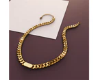 Jamila Cuban Chain Necklace In Gold