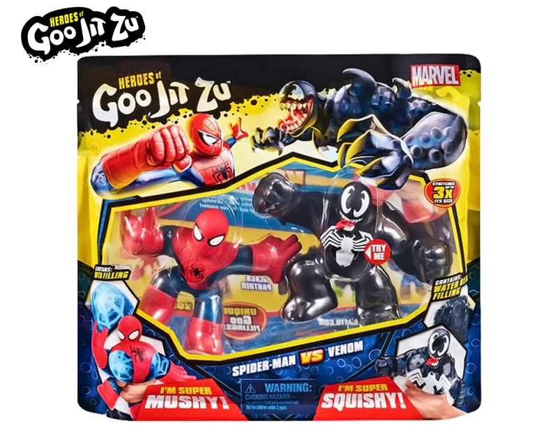 Heroes of Goo Jit Zu Spider-Man vs Venom Versus Pack