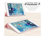 Compatible with IPad Mini 4 - Slim Lightweight Smart Shell Stand Cover Fit 7.9 Inch-Rose Gold