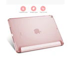 Slim Smart Case Specially Designed for iPad Mini 5 inch 7.9, Flexible TPU Back Cover with Rubberized Coating-rose gold