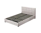 Levede Gas Lift Bed Frame Base Mattress Storage King Queen Double Size Fabric