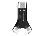 4 In 1 External Card Reader Usb Micro Sd And Tf Card Reader Adapter Computer Accessories