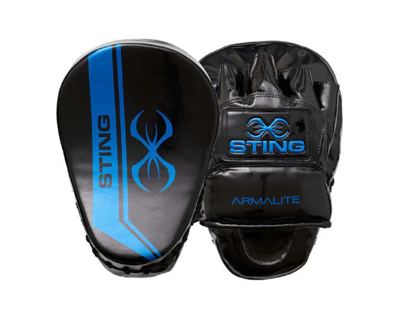 Sting Armalite Boxing Focus Mitts - Black/Blue