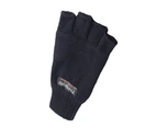 Yoko Unisex 3M Thinsulate Thermal Half Finger Winter/Ski Gloves (Black) - BC1272