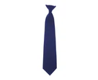 Yoko Clip-On Tie (Navy Blue) - BC1550