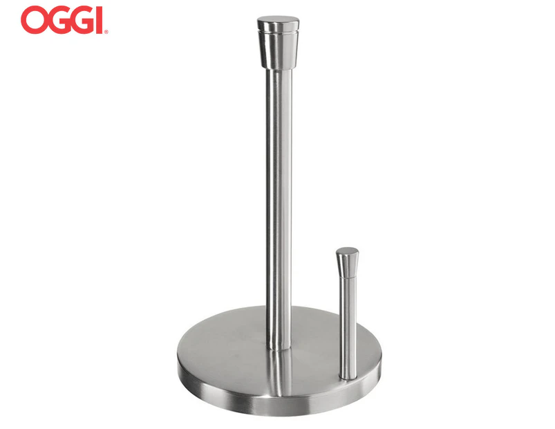 OGGI Stainless Steel Paper Towel Holder w/ Tear Bar