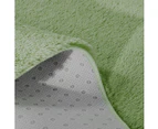 Marlow Soft Shag Shaggy Floor Confetti Rug Carpet Home Decor 120x160cm Green - Green