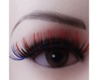 SunnyHouse 1 Box False Eyelashes Dramatic 3D Effect Colorful Colored Russian Strip Lashes Eyelashes Extension Make Up for Female - 5