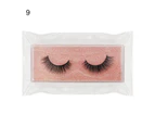 SunnyHouse 1 Pair Eyelash Imitation Thick Natural Effect Handmade Mink Hair Eye Lash for Girl- 9
