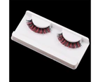 SunnyHouse 1 Box False Eyelashes Dramatic 3D Effect Colorful Colored Russian Strip Lashes Eyelashes Extension Make Up for Female - B