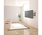 Barkan Full Motion TV Wall Mount, 13 - 65 Inch Size, Black