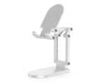StylePro, adjustable & foldable phone & tablet stand white