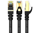 Cat 7 U/FTP Gold Plated Shielded 10Gbps Ethernet RJ45 Network Patch Cable Cord