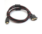 Full HD 1080P HDMI Male To 15 Pin VGA Connector Adapter Converter Cable For HDTV  VGA HDDB15 15-pin - Male HDMI - Male 1.5M
