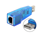 USB 2.0 To LAN RJ45 Ethernet 10/100Mbps Networks Card Adapter for Win8 PC USB C Connectors Converter Adapter USB Adapter