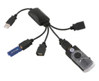 Mini Smart Hub Hubs Expansion Splitter Adapter 4 Port USB 2.0 480Mbps for Notebook Computer Laptop PDA PC
