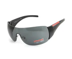 Prada Sport Ps02ls 1ab1a1 Black/grey Unisex Shield Designer Sunglasses