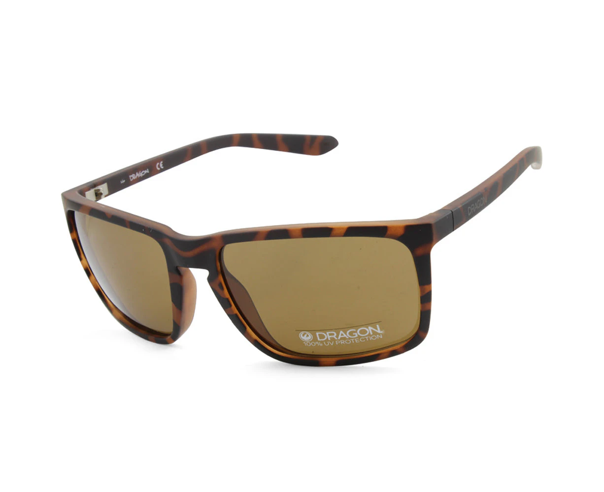 Dragon Melee XL Matte Tortoise/Brown Men's Designer Sunglasses