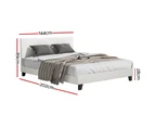 Artiss Bed Frame Double Size Boucle NEO