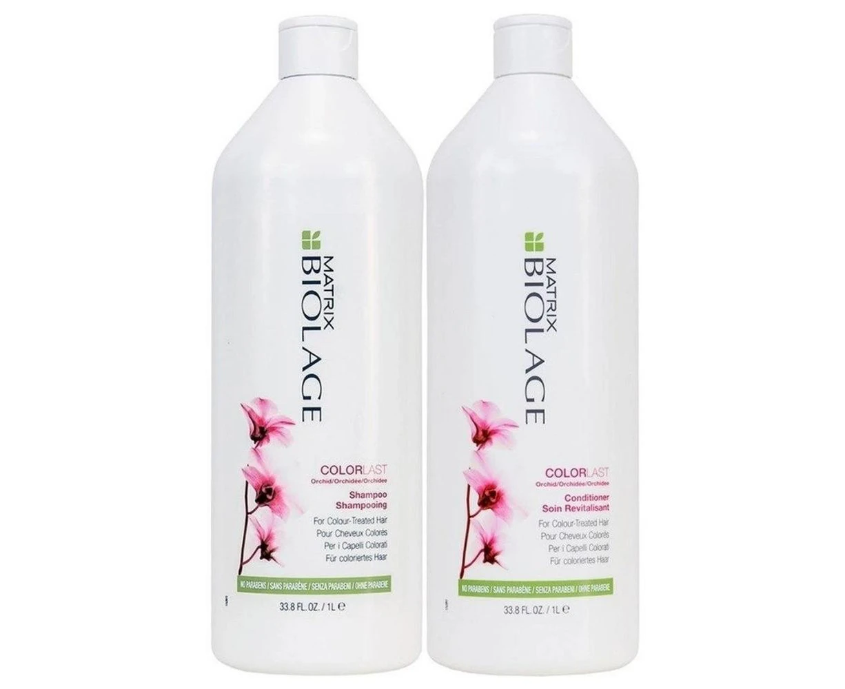 Matrix Biolage Colorlast Shampoo & Conditioner 1 Litre Duo