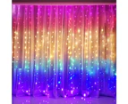 Biwiti USB Powered Rainbow LED Curtain Fairy Lights