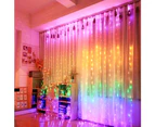 Biwiti USB Powered Rainbow LED Curtain Fairy Lights