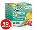 X50 Green Tea + Resveratrol Antioxidant Energy Drink Assorted Flavours 90 Serves
