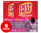 2 x Deep Heat Period Pain Heat Patches 3pk