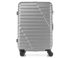 American Tourister Sky Bridge 2-Piece Hardcase Luggage/Suitcase Set - Silver
